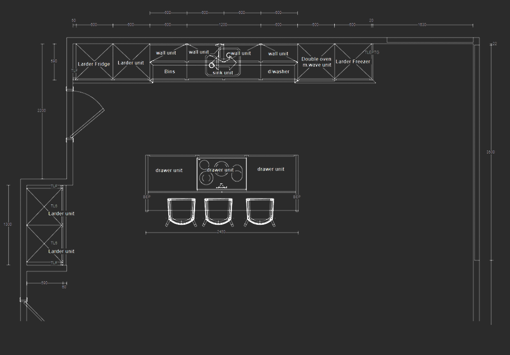 19k Kitchen Plan